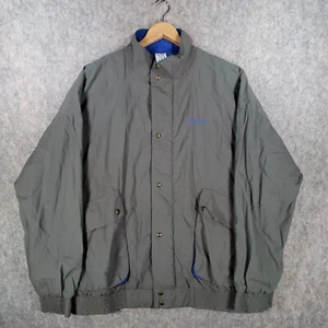 Vintage Adidas Jacket Mens Large 2XL XXL Grey Blue 90s Made In West Germany - Picture 1 of 12