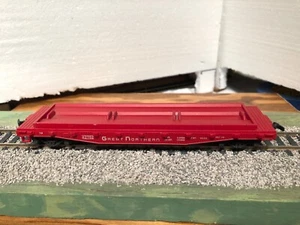 HO Scale Vintage 40’ Mantua Great Northern Flatcar (22-326) - Picture 1 of 6