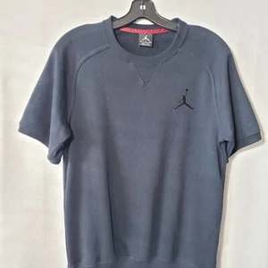 Nike Air Jordan Shirt Herren Small Schwarz Kurzarm Logo Jumpman Pullover  - Bild 1 von 11