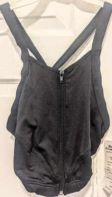 Bodywrapper Muestra de Fábrica Sujetador Top Feat Cremallera Frontal Xback Forro de Estante Adulto Med Foto 1 de 3