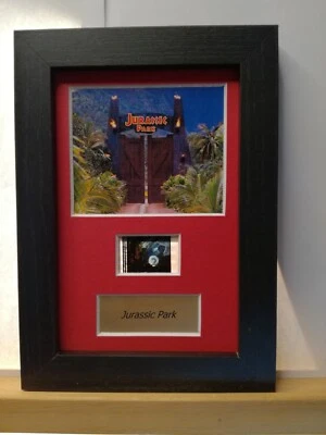 EVERYBODY WANTS 1 Jurassic Park 6" x 4" Genuine 35mm Film Cell Display Framed or Unframed