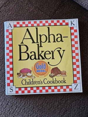 Alpha-Bakery Children's Cookbook Gold Medal 1997 Vintage Recipes Baking Cooking - Image 1 of 4