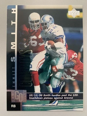 1997 Upper Deck #133 Emmitt Smith - Dallas Cowboys NRMT+ FREE SHIPPING! - Image 1 of 3