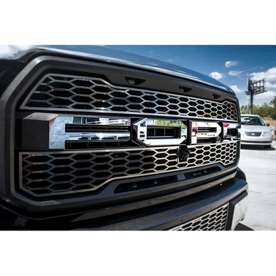 Kit de letras de rejilla ACC 'Ford' para Ford F-150 SVT Raptor 2017 - inoxidable/pulido Foto 1 de 4