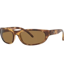 NEW Ray Ban Sport Tortoise POLARIZED Brown lens Sunglass RB4033 642/47 60-17 - Picture 1 of 6