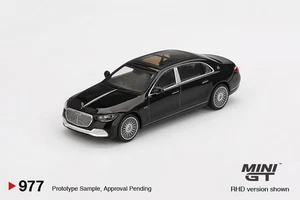 MINI GT 1/64 MERCEDES-MAYBACH S 680 BLACK (RHD) MGT00977-R - OPENED STOCK - Picture 1 of 1