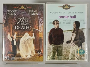 Diane Keaton Love & Death 1975 + Annie Hall 1977 Reg 4 DVDs  Woody Allen EXC - Picture 1 of 17