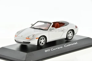 Porsche 911 Cabriolet (996) silber 2000 1/43 Minichamps WAP02004097 - Bild 1 von 5