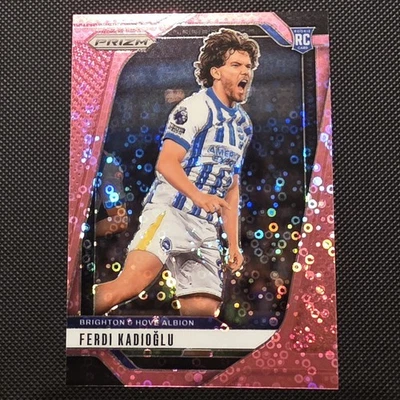 2024-25 Panini Prizm PL Ferdi Kadioglu /149 Pink Breakaway RC, Brighton, Turkey - Image 1 of 3