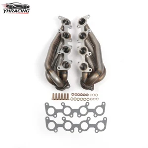 Exhaust Headers 409SS for 11-14 Ford F-150 FX2 FX4 XL XLT Lariat King 5.0L V8 - Picture 1 of 11