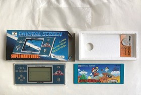 Nintendo Game&Watch Crystal Screen Super Mario Bros. YM-801 Mint Condition