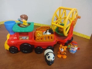 Fisher Price Little People Zoo Talkers Animal Sounds Zoo Train - Picture 1 of 8