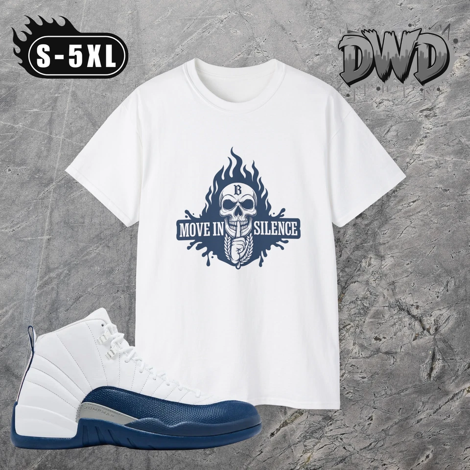Matching Jordan Sneaker T-Shirt | FRENCH BLUE 12'S | All Sizes | T-Shirt - Image 1 of 1