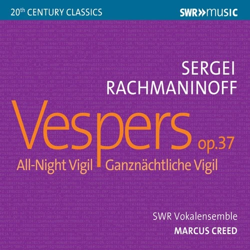 Rachmaninoff / Koch - Vespers 37 All Night Vigil [New CD] Foto 1 de 1