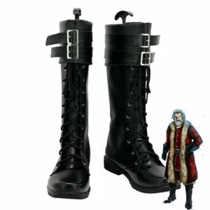 Las Crónicas de Navidad Cosplay Papá Noel Zapatos Juegos con disfraces Hombres Botas Regalo - Imagen 1 de 7