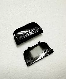 MERCEDES BRABUS 20+ AMG STEERING WHEEL BOTTOM TRIM EMBLEM BADGE G GLE CLS S - Picture 1 of 1
