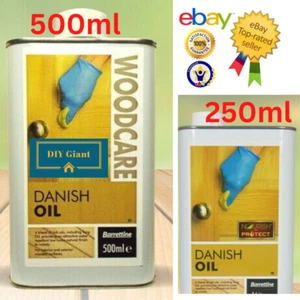 BARRETTINE OLIO DANESE PORTE LEGNO PANNELLI CUCINA RESINA 250ML/500ML - Foto 1 di 5