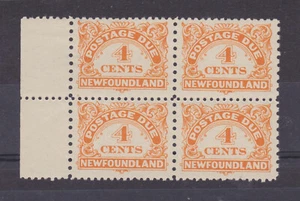 NEWFOUNDLAND J4 bloque de 4 VFNH por 11x9 - Imagen 1 de 1