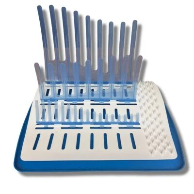 Dr. Brown's Universal Bottle Drying Rack Foldable Dishwasher Safe - Image 1 of 4