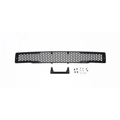 Putco 88160 Black Round Punch CNC Machined Bumper Grille Inserts for Ford F-150 - Image 1 of 4