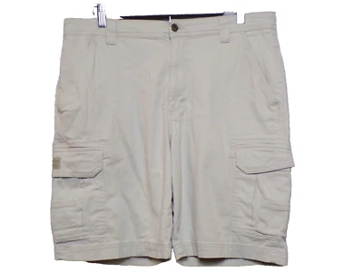 Red Head Brand Co Men's SIZE 34 CREAM CARGO Pockets Shorts - Image 1 of 4