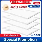 2X4 FT LED Troffer Flat Panel Lights, 75W 5000K Lay in LED Celing Light Fixtures