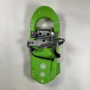Raquetas de nieve seguras resistentes para niños Crescent Moon para correr caminar senderismo dientes verdes - Imagen 1 de 8