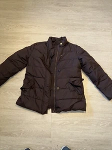 Lauren Ralph Lauren Down Women’s Puffer Jacket Large Brown - Picture 1 of 8