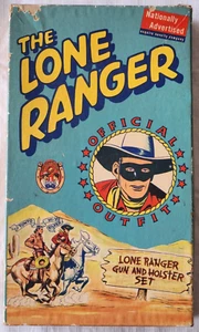 Vintage 1947 The Lone Ranger Official Outfit Gun and Holster Set Box Only - Picture 1 of 7