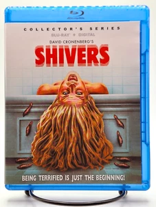 Shivers ('75): Vestron Video CS #18, 2020, Blu-ray, No Digital, David Cronenberg - Foto 1 di 3