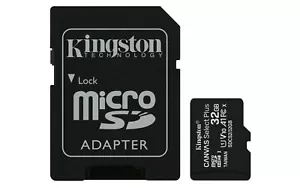 Kingston Micro SD Card 32GB 64GB 128GB 256 Class 10 SDXC Phone Memory & Adapter - Picture 1 of 48