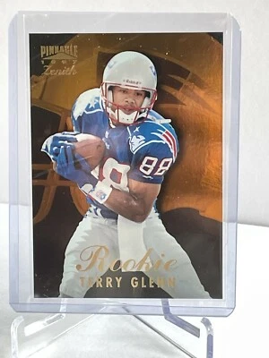 1997 Pinnacle Zenith Football #121 Terry Glenn Rookie  - Image 1 of 2