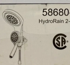 Delta 58680 Universal Showering Round 1.75 GPM Multi Function - Lumicoat Chrome - Picture 1 of 4