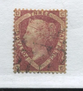 1870 1 1/2d Plate  3 CD used - Bild 1 von 1