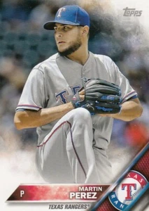 Lot of (10) 2016 Topps Mini MARTIN PEREZ Card LOT SP/1000 #633 Rangers - Picture 1 of 1