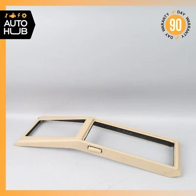 90-02 Mercedes R129 SL500 SL320 500SL consola central superior moldura beige OEM Foto 1 de 4
