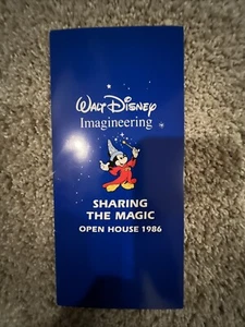 Walt Disney Imagineering Sharing the Magic Open House 1986 Invitation & WED Memo - Picture 1 of 6