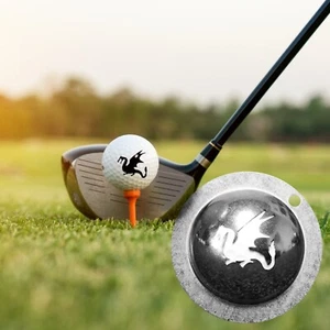 1Pcs DIY Golf Ball Stencil Stainless-Steel Template Golf Ball Custom Marker Tool - Picture 1 of 24