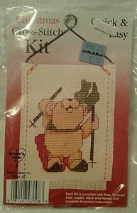 What's New Quick & Easy Weihnachten Kreuzstich Ornament Kit-Neu in Verpackung - Bild 1 von 2