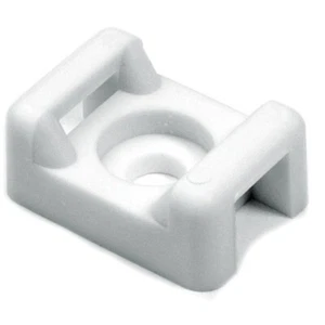 100 Stück Kabelbinder Halterung HellermannTyton CTM210C2 Sattel Typ mit 1 Schraube  - Bild 1 von 5