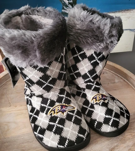Ravens Slippers Cover