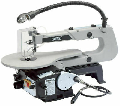 Draper Variable Speed Fretsaw With Flexible Drive Shaft And Work Light (22791) • 214.99£