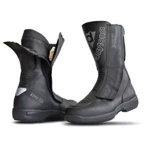 Daytona Travel Star Pro Gore-Tex Motorcycle Boots CE Biker Black - Picture 1 of 1
