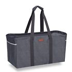Extra Large Utility Premium Quality Tote Bag Reusable Grocery Bags 1pack-grey