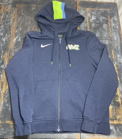 NIKE Dallas Mavericks City Edition Zip Up Hoodie Women Size M Cover