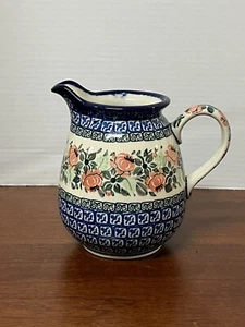 Polnische Boleslawiec Keramik Unikat #1327 Krug 6 Zoll - Bild 1 von 11