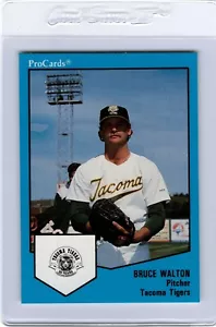 1989 ProCards Tacoma TIGERS #1546 BRUCE WALTON Bakersfield CALIFORNIA - Picture 1 of 2