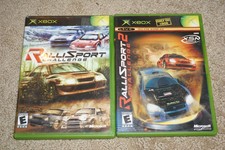 Rallisport Challenge 1 & 2 (Microsoft Xbox) Complete Set Lot Both