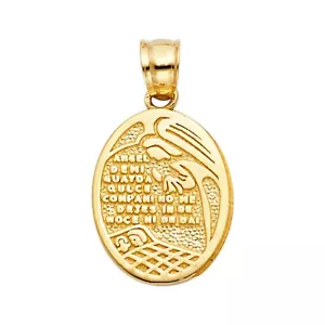 14K Yellow Gold Religious Pendant - Picture 1 of 4