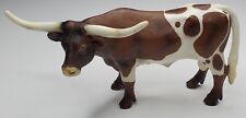 Schleich Texas Longhorn Steer Bull 2002 Retired Brown White Clean Nice Condition